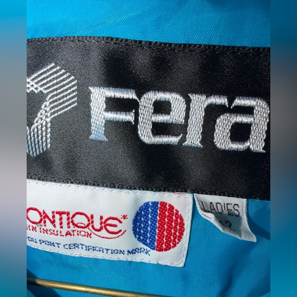 Fera brand vintage one-piece ski suit/snow jumpsuit Vintage - Picture 4 of 11
